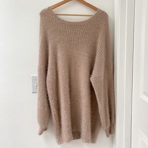 étophe studios Eyelash Sweater dress